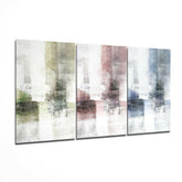 Pastel Colors Mega Glass Wall Art.